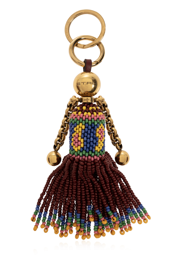 Beaded keychain od Etro