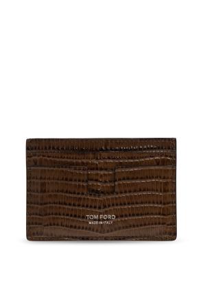 Leather card holder