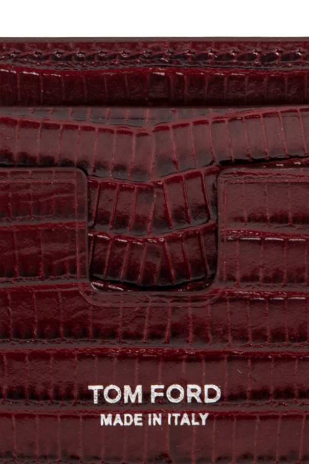 Tom Ford Skórzane etui na karty