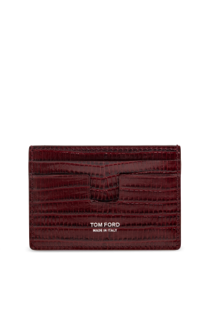 Funda de piel para tarjetas