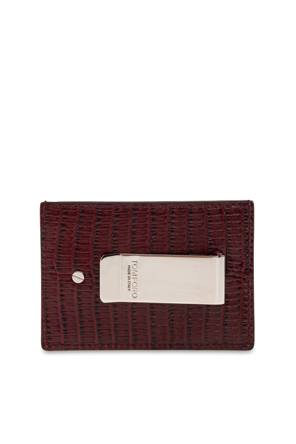 Tom Ford Etui na karty z klipsem na banknoty