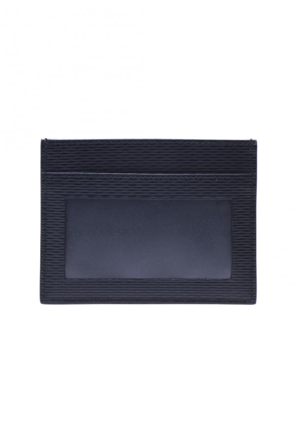 Giorgio armani plaster Leather Credit Card Holder