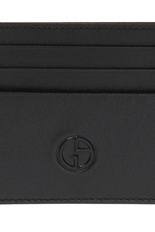 Giorgio Armani Logo-embossed card case