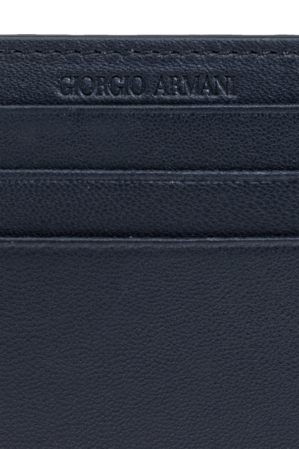 Giorgio Armani Leather card case