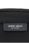 Giorgio Armani BLACK Wash bag with logo