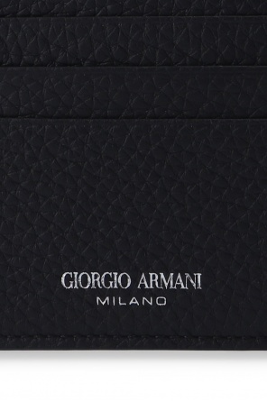 Giorgio armani Y423B Emporio armani Y423B Giacca nera con cappuccio e fettuccia con logo
