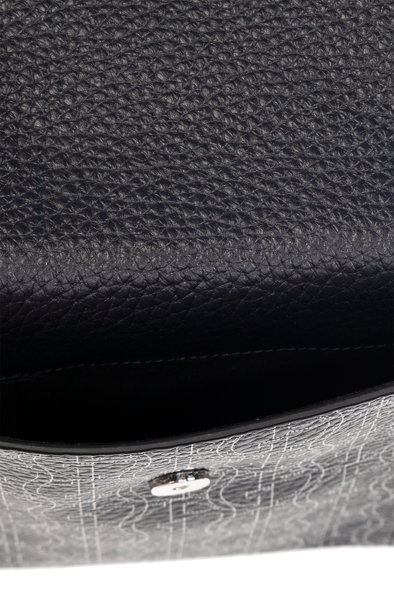 Giorgio Armani Embossed Leather Crossbody Bag