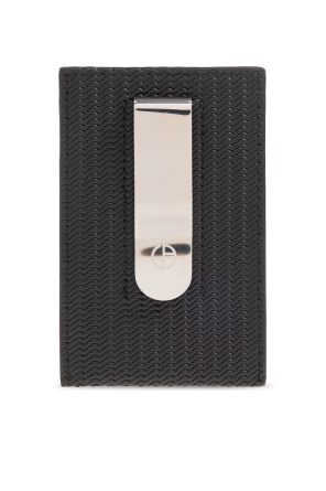 Card case with note clip od Giorgio Armani