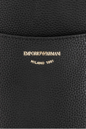 Emporio logo-knit Armani Кардиган logo-knit armani jeans
