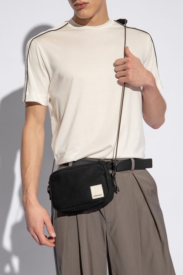Emporio hoodie armani ‘Sustainable’ collection shoulder bag