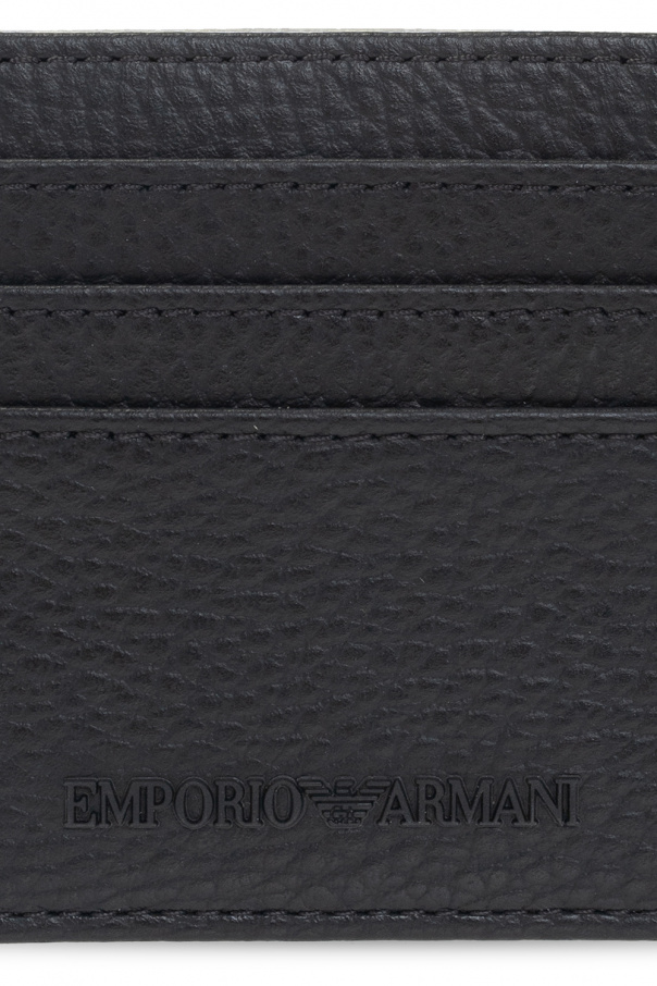 Emporio Armani Leather card case