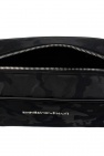 Emporio Armani BLACK Wash bag with logo