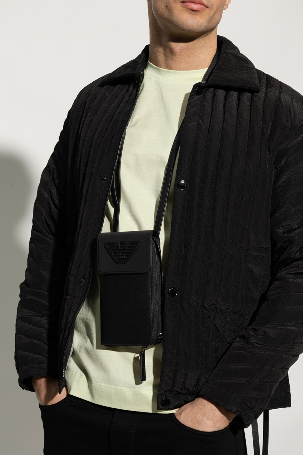 Emporio Armani YFO5B Strapped wallet from the ‘Sustainable’ collection