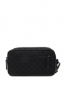 Emporio Armani BLACK Wash bag with wrist strap