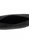 Emporio Armani BLACK Wash bag with wrist strap