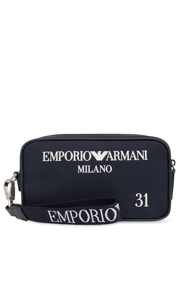Emporio Whi armani Wash bag with logo