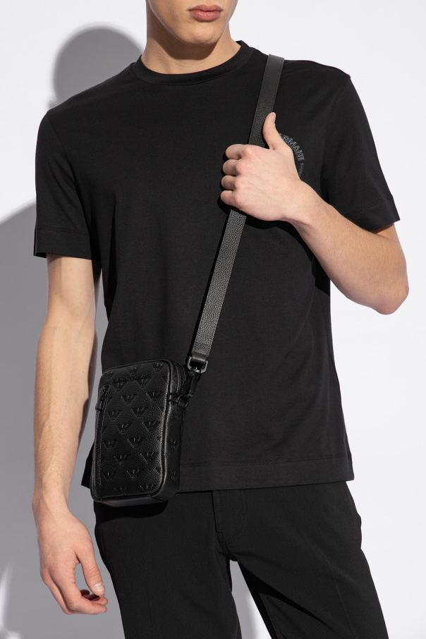 Emporio Armani Monogrammed shoulder bag