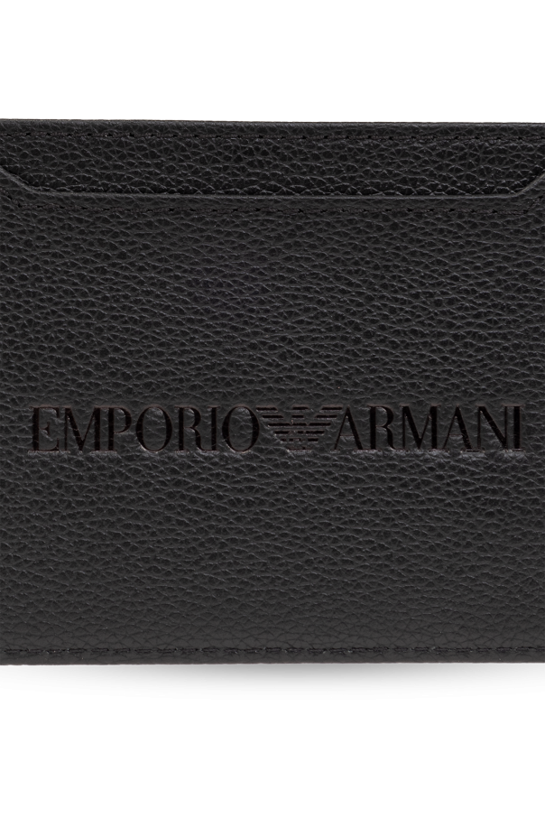 Emporio Armani Card case with logo