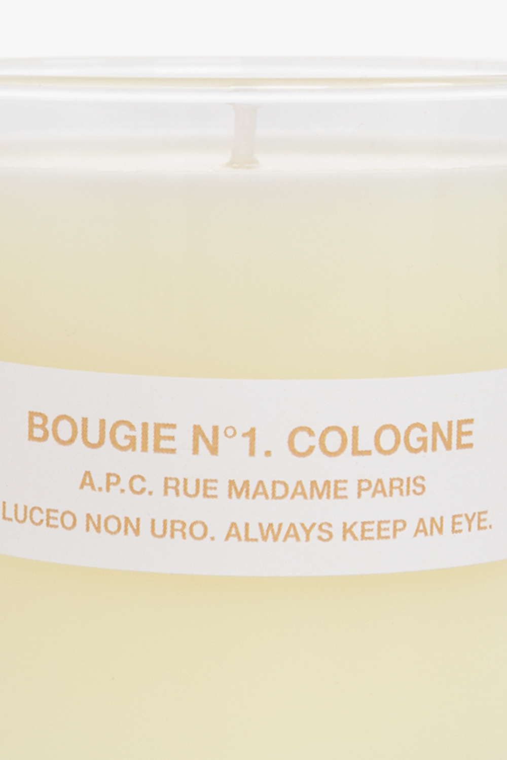 A.P.C. 'Bougie N°1. Cologne’ scented candle