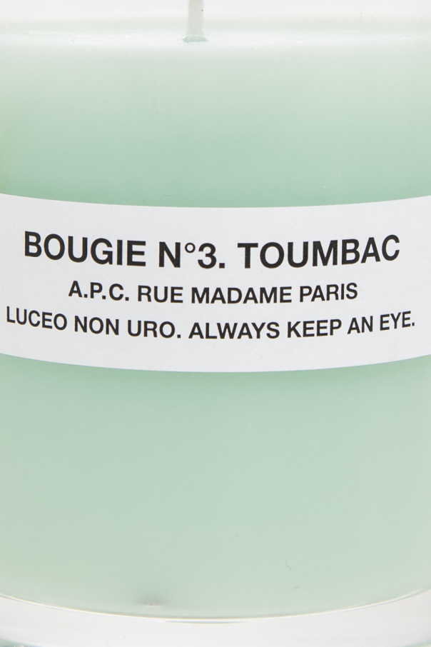 A.P.C. 'Bougie N°3. Toumbac’ scented candle