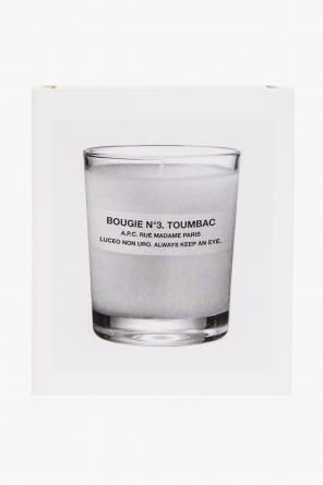 'bougie n°3. toumbac’ scented candle od A.P.C.