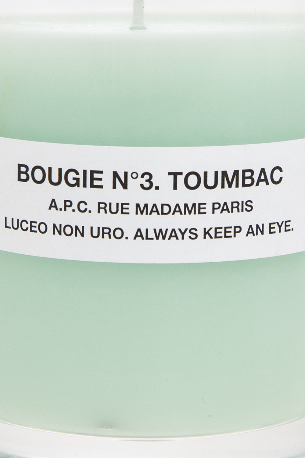 A.P.C. 'Bougie N°3. Toumbac’ scented candle