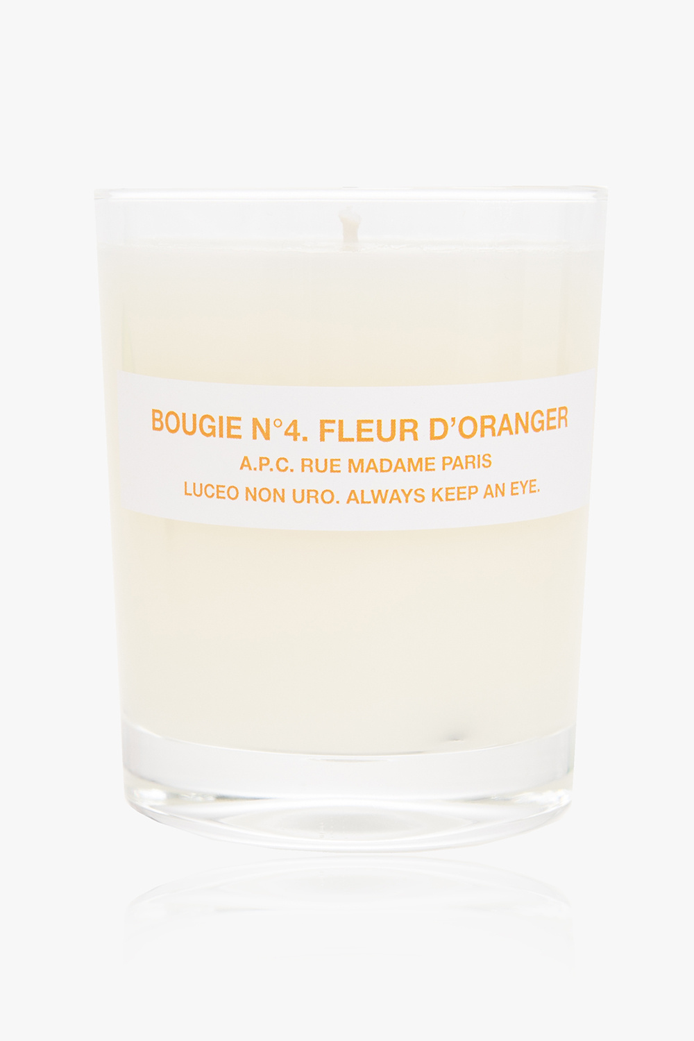 A.P.C. 'Bougie nr 4. Fleur d'Oranger’ scented candle