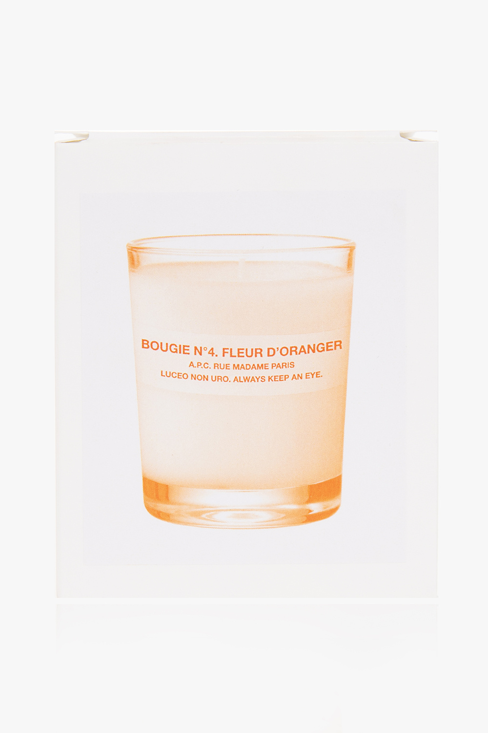 A.P.C. 'Bougie nr 4. Fleur d'Oranger’ scented candle