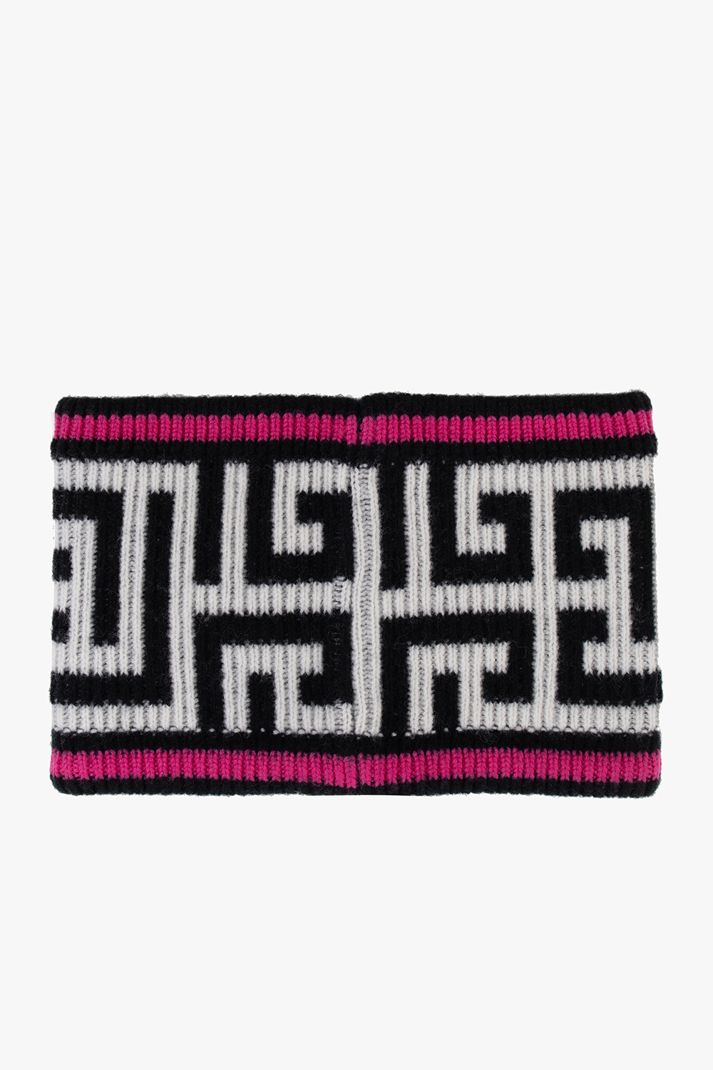 Balmain Monogrammed wool headband