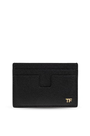 Estuche de cuero para tarjetas