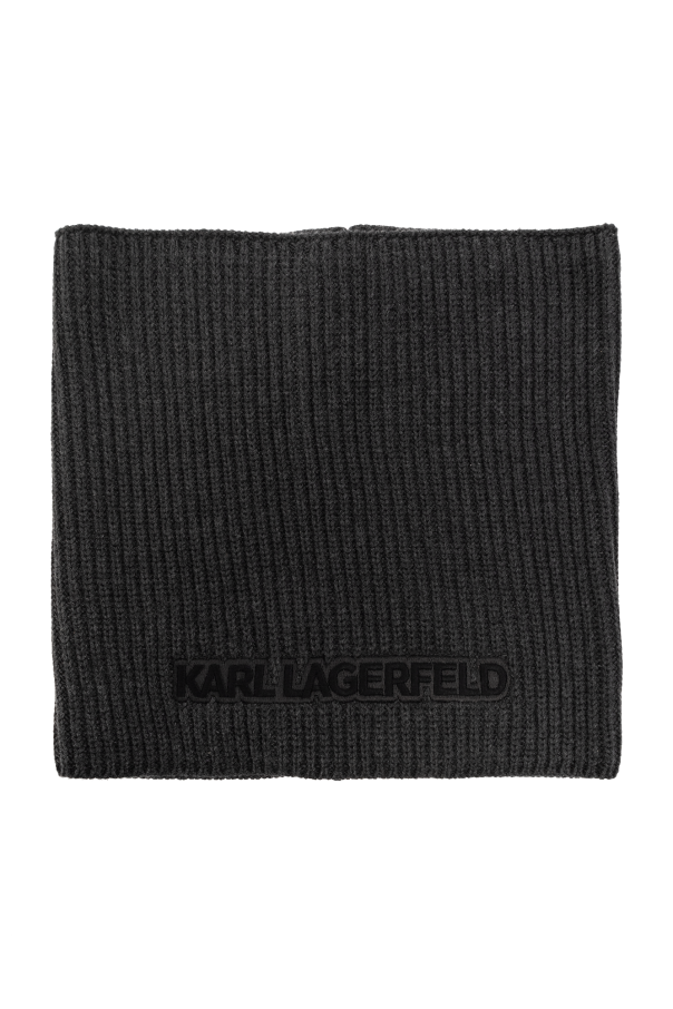 Karl Lagerfeld Kids Tube scarf with logo
