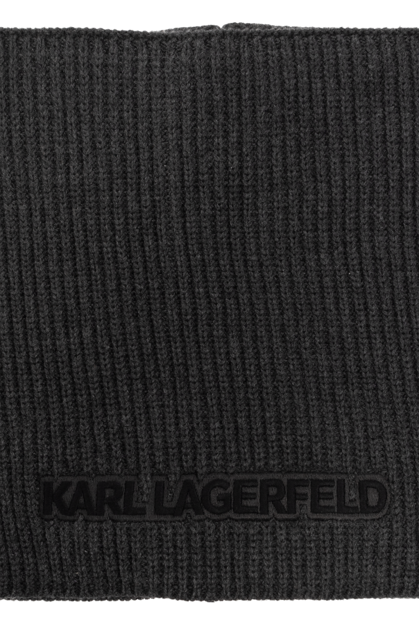 Karl Lagerfeld Kids Tube scarf with logo