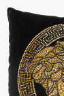 Versace Home BLACK Medusa head cushion