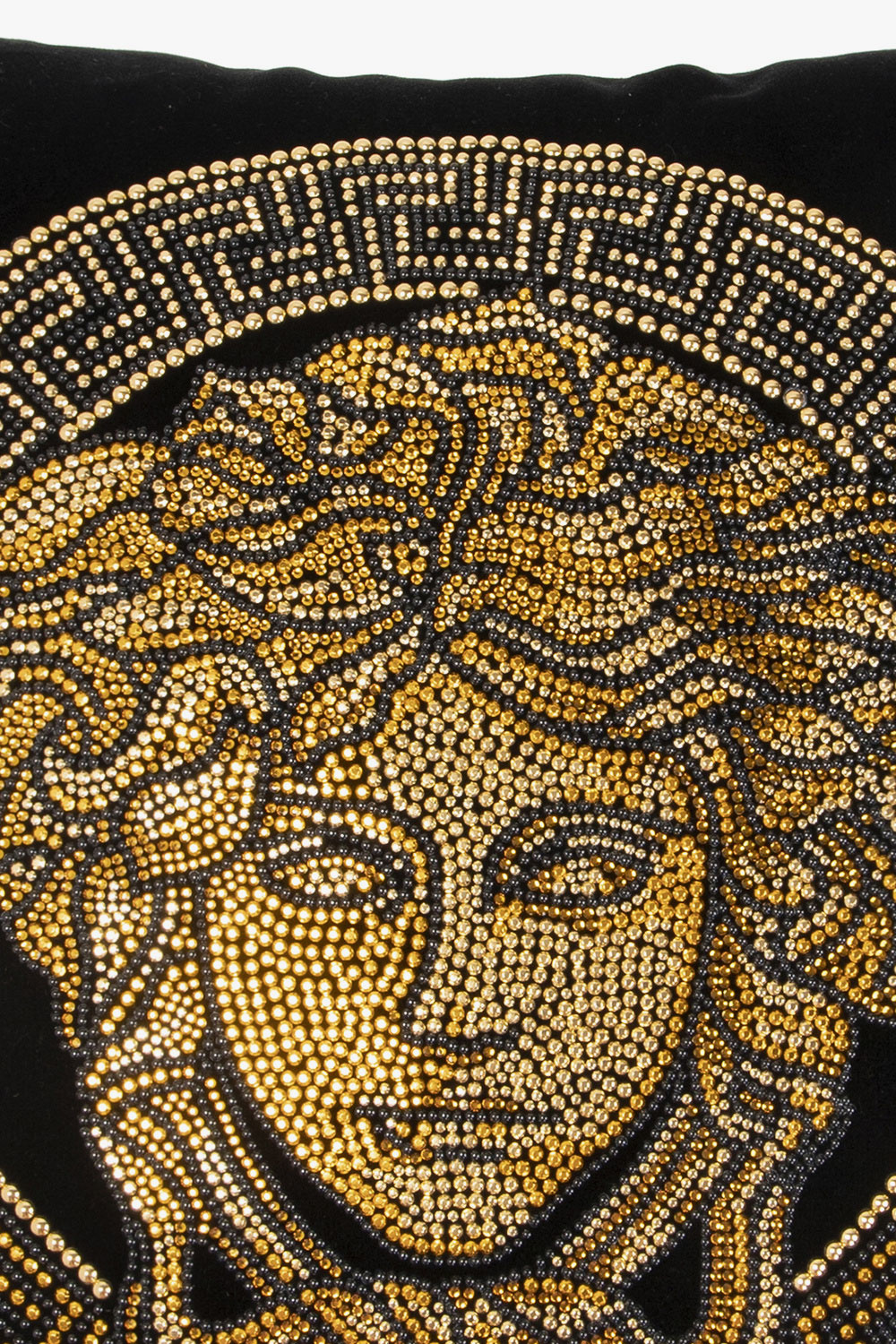 Versace Home Medusa head cushion