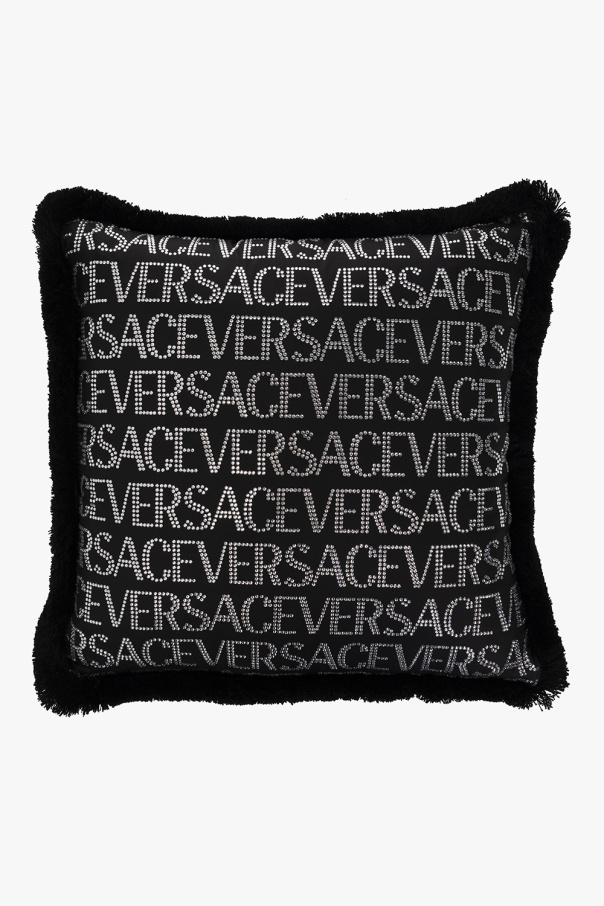Pillow with logo od Versace Home