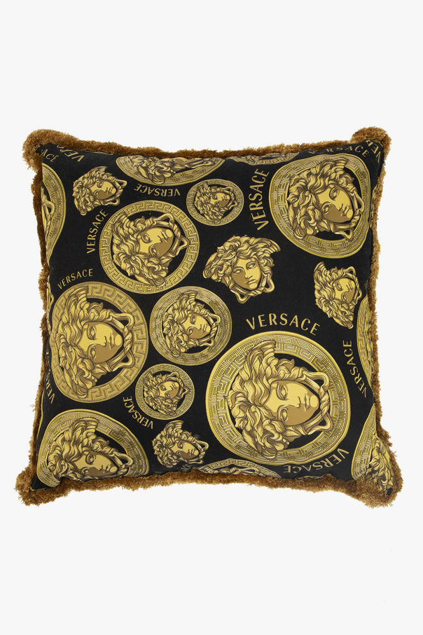 Versace Home Baroque print cushion
