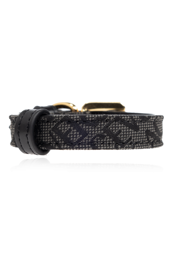 Versace Home Kleines Hundehalsband mit Barocco-Druck