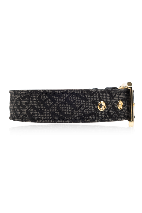 Versace Home Dog collar with 'Barocco' print