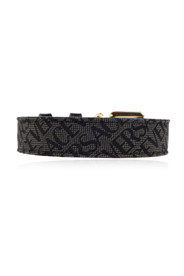 Versace Home Dog collar with 'Barocco' print