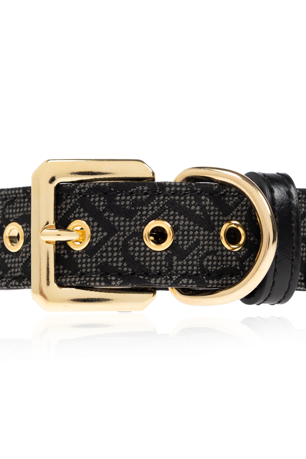 Versace Home Dog collar with 'Barocco' print