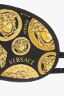 Versace Home Topman 2-pack monogram print face Green mask in black