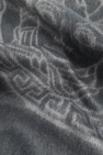 Versace Home GREY Blanket with Medusa face