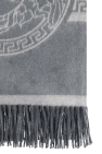 Versace Home GREY Blanket with Medusa face