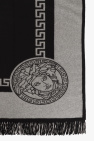 Versace Home BLACK Medusa blanket
