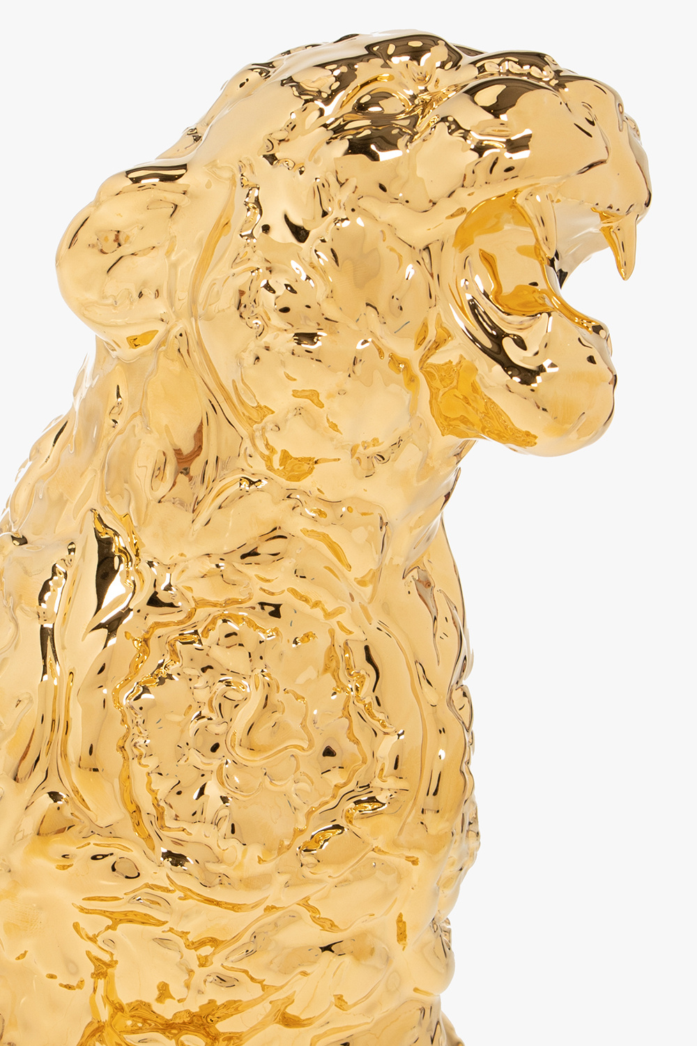 Gold 'Rokko' cheetah statue Versace Home - Vitkac Canada