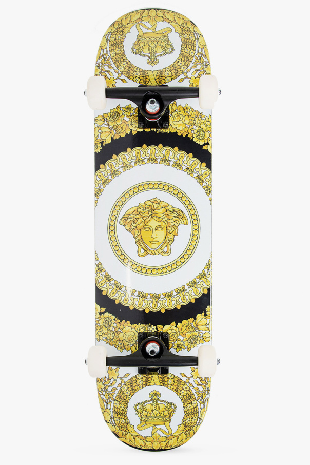 Versace Home Baroque print skateboard