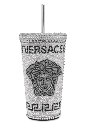 Travel mug with medusa face od Versace Home