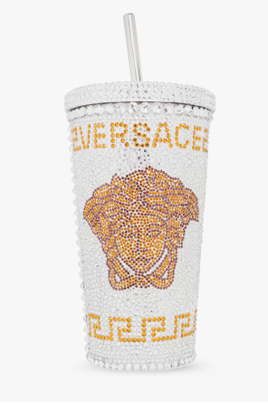 Travel cup with medusa head od Versace Home
