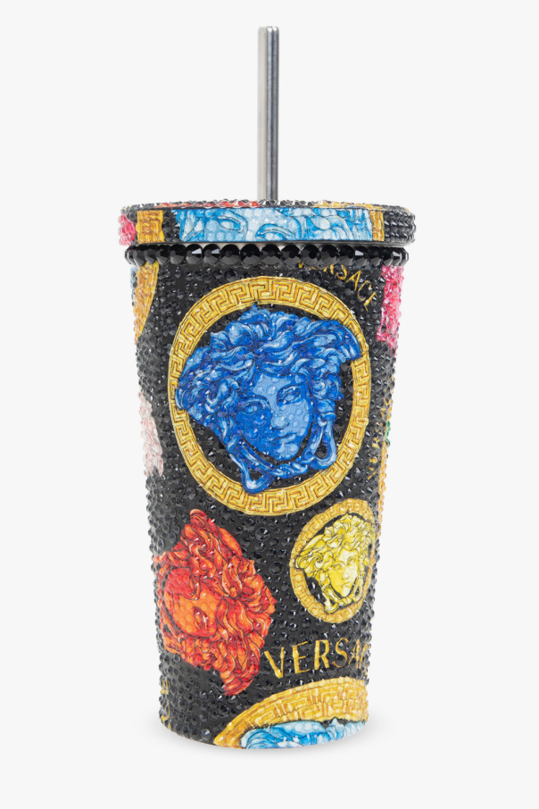 Versace Home Crystal-embellished travel mug