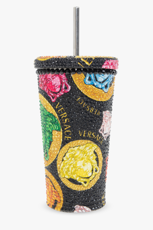 Versace Home Crystal-embellished travel mug